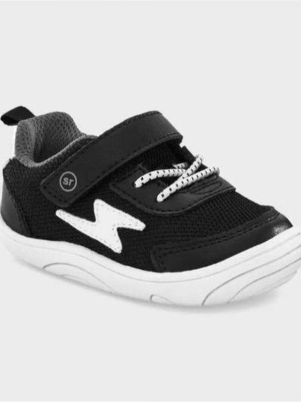 Brand New Surprize by Stride Rite Baby Boys' Dwayne Sneakers Black Size 4.